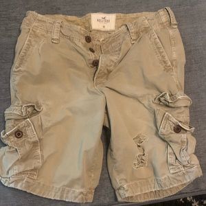 Hollister cargo shorts